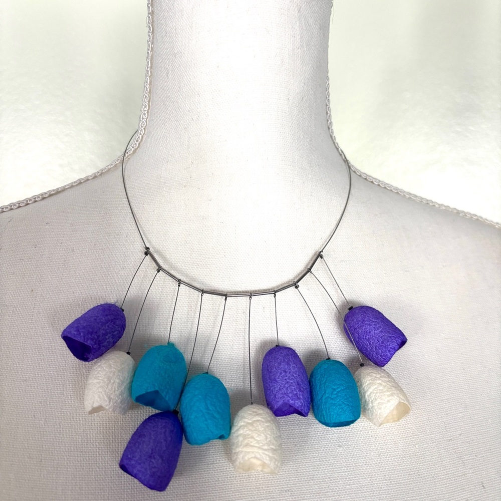 MoMA Store Silk Cocoon Necklace - Picture 7 of 7